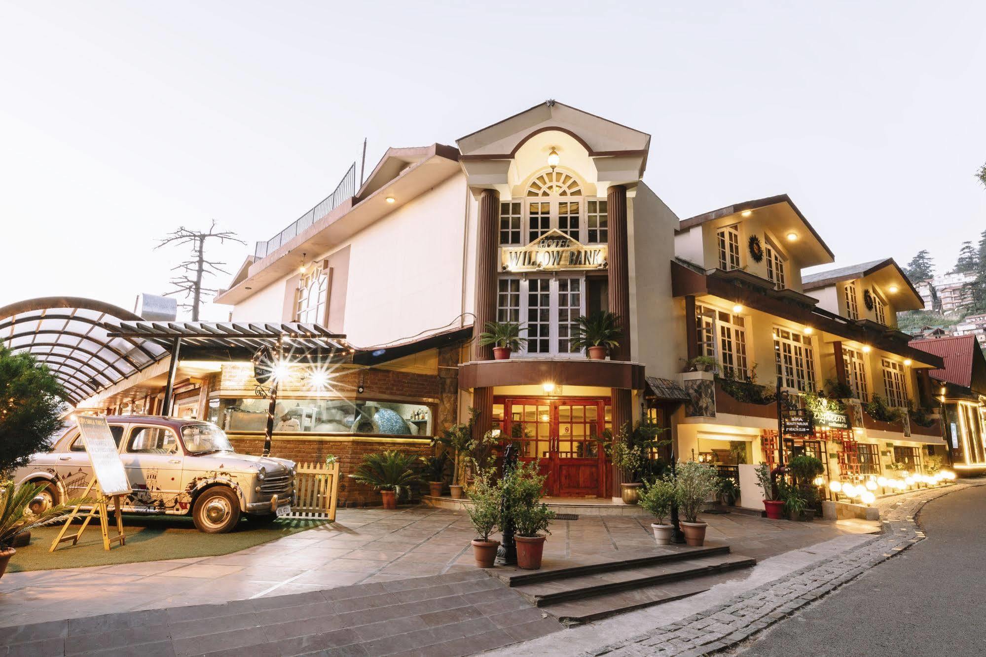 Hotel Willow Banks - Boutique 4 Star Hotel On The Mall Road Shimla Exterior photo